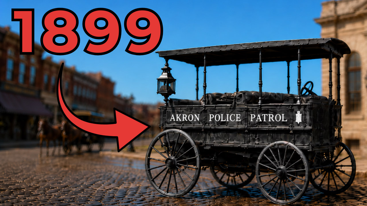 The First Police Car in America
